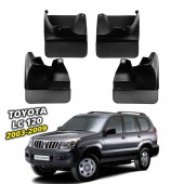 Бризковики для Toyota LC Prado 120 2003-2009   Бризковики для Toyota LC Prado 120 2003-2009